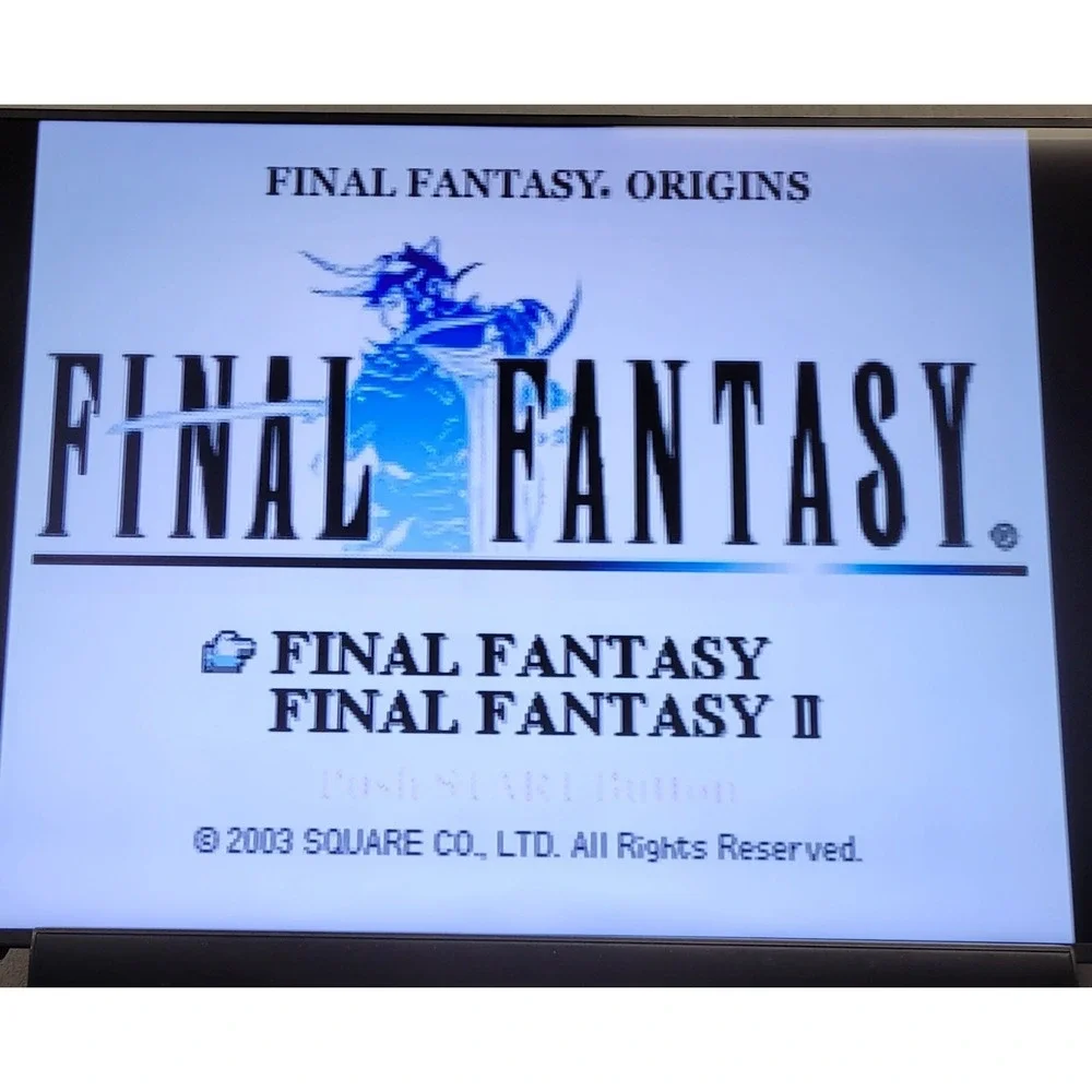 Final Fantasy Origins Remastered Editions Playstation PS1 Video Game